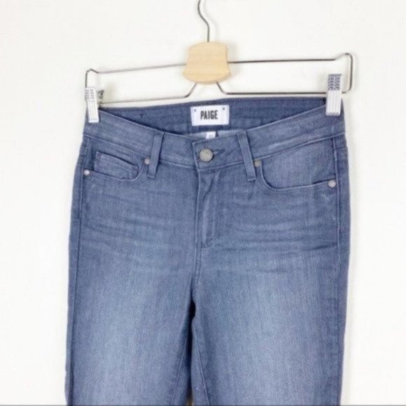 Paige Verdugo Ankle Distressed Skinny Jeans - Picture 3 of 8